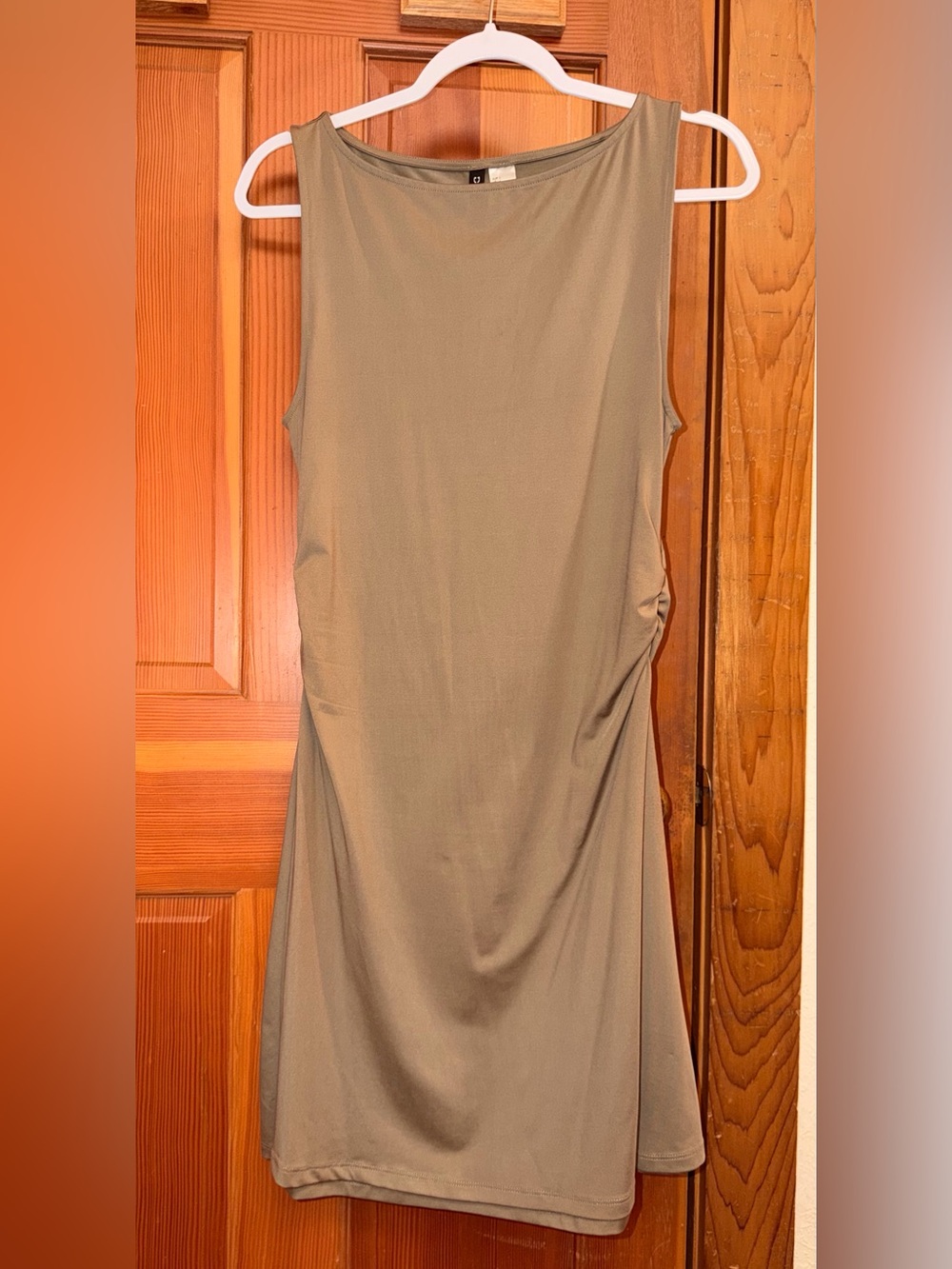 H&M Sleeveless Dress, khaki